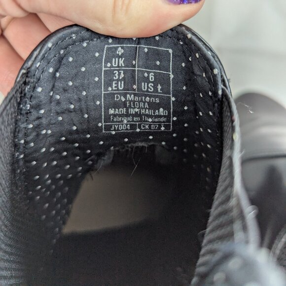 Dr. Martens Flora Smooth Leather Black Chelsea Boots | US 6 - Picture 8 of 8